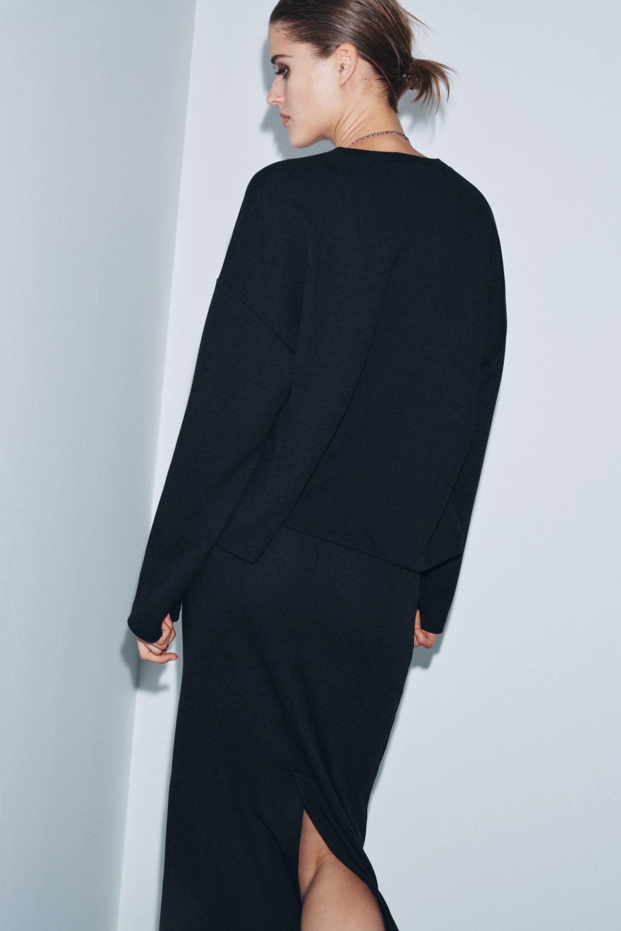 TOP SOFT À MANCHES LONGUES